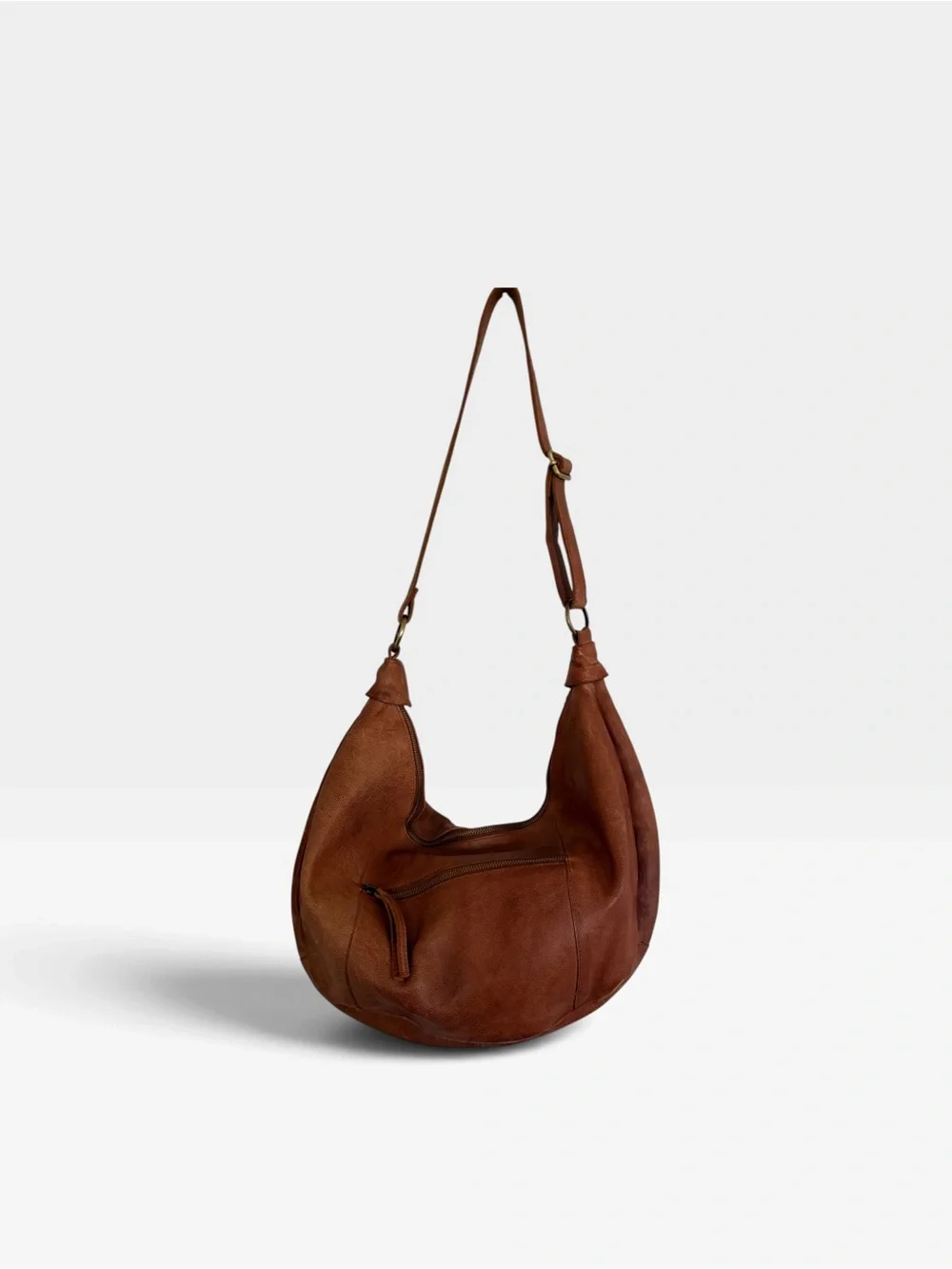 Free People Westside Studded Sling Leather Bag